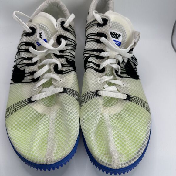 Nike Zoom Matumbo Racing Flywire Shoes Mens Size 12.5 White Blue Track Running - Picture 3 of 11